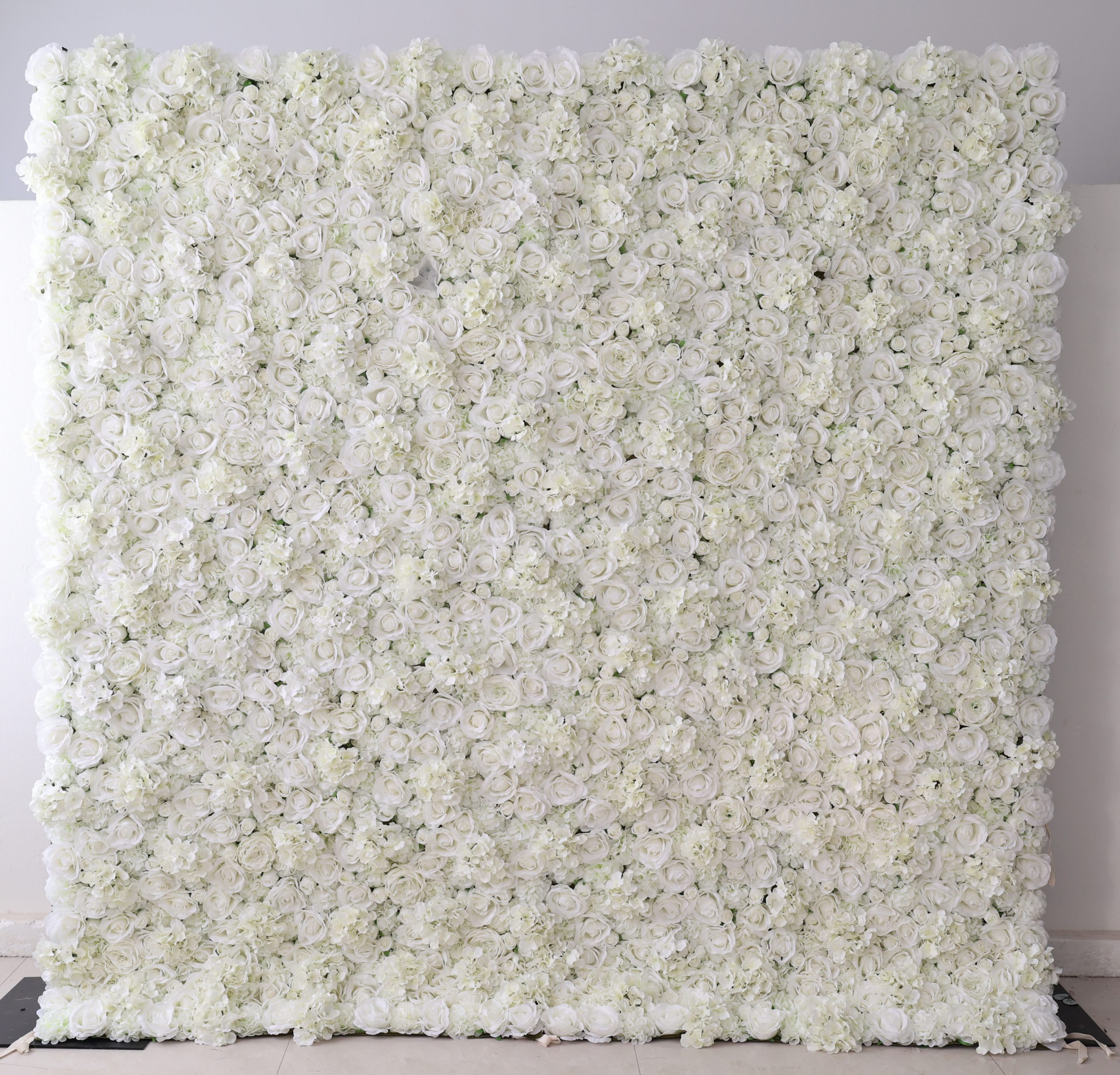 White Flower Wall for rent in Atlanta